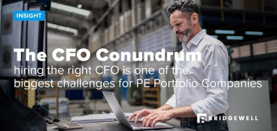 The CFO Conundrum: hiring the right CFO is one of the biggest challenges for Private Equity Portfolio companies